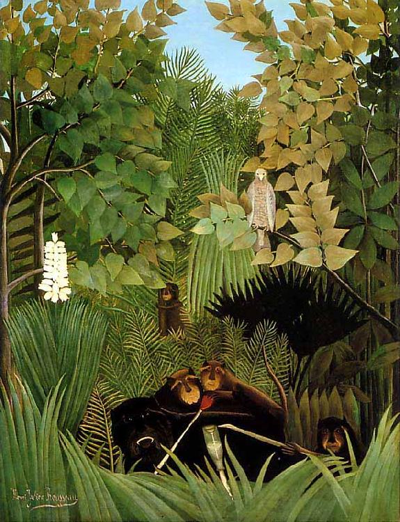 Henri Rousseau The Merry Jesters Germany oil painting art